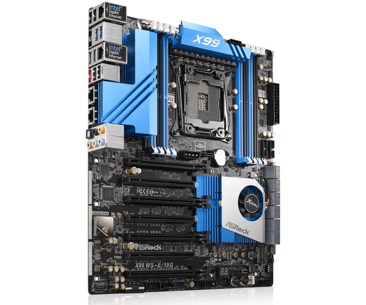 Asrock x99 ws обзор